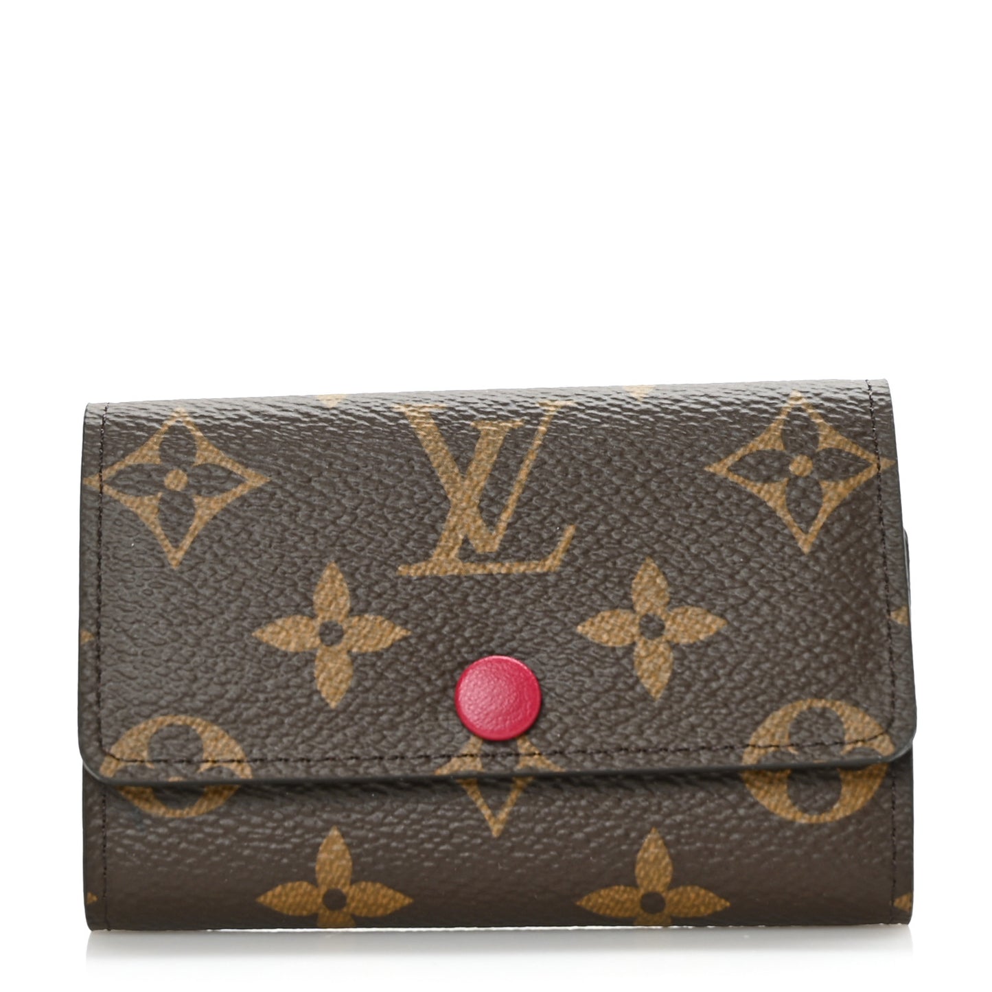 Monogram 6 Key Multicles Holder Fuchsia