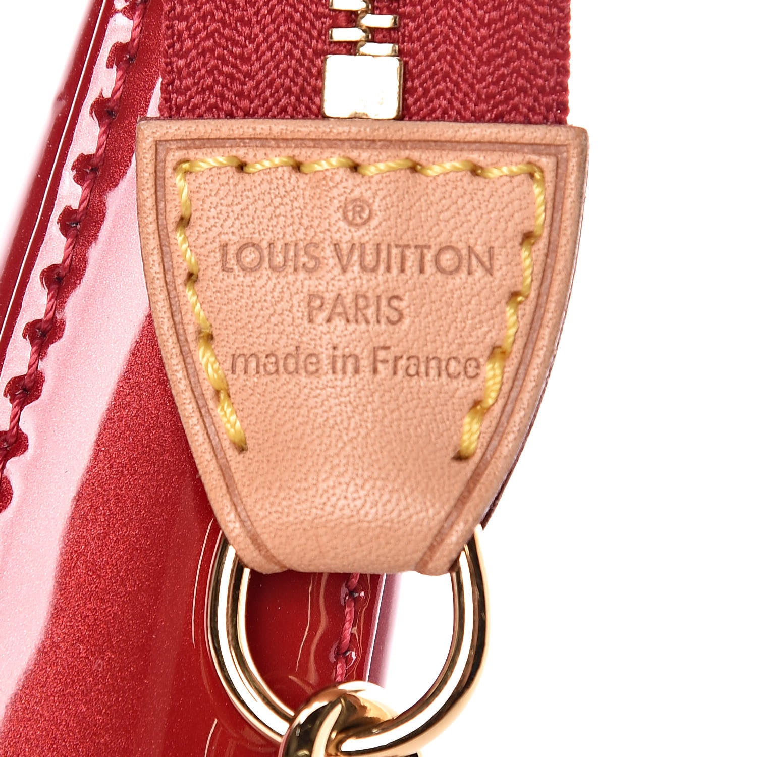 Louis Vuitton Vernis Pochette Accessories NM Pomme d'Amour 7 of 9