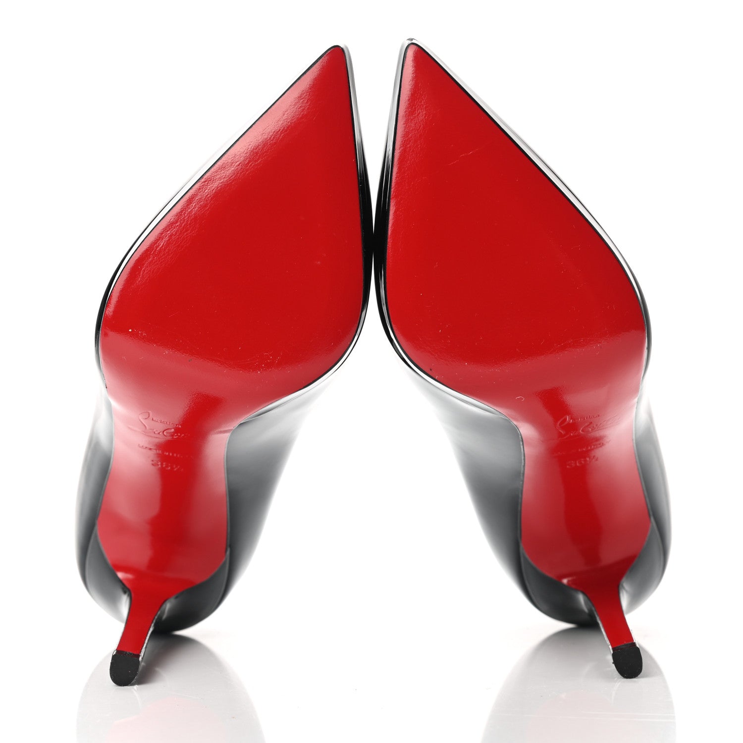 Christian Louboutin Patent Pigalle Plato 120 Pumps 36.5 Black 6 of 8