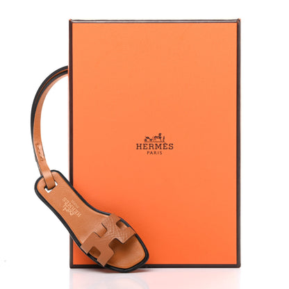 Hermes Epsom Butler Calfskin Hunter Oran Nano Bag Charm Gold 4 of 4