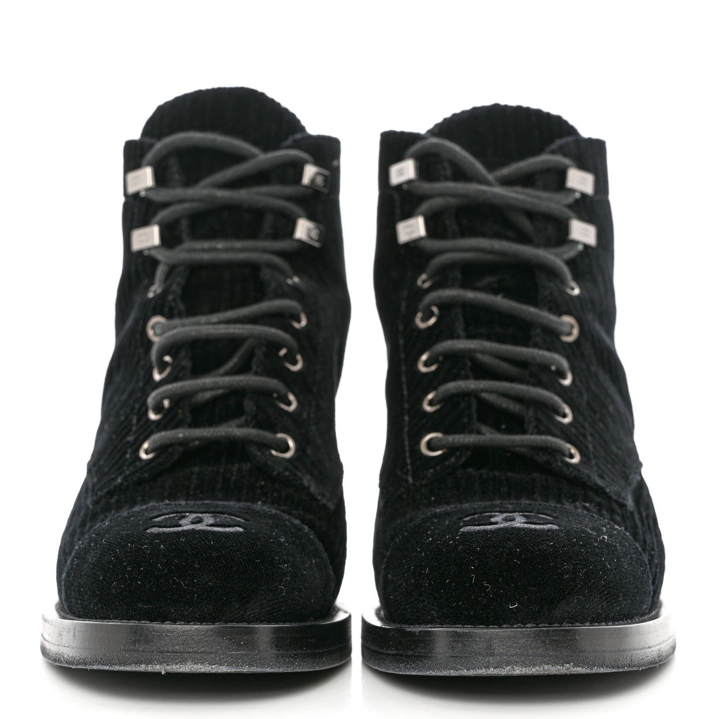 Velvet CC Combat Boots 37.5 Black