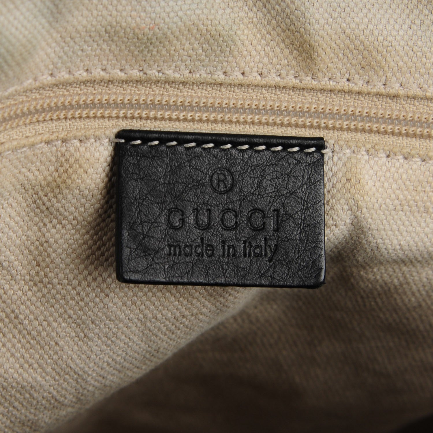 Gucci Calfskin Medium Sukey Top Handle Bag Black 6 of 7