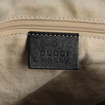Gucci Calfskin Medium Sukey Top Handle Bag Black 6 of 7