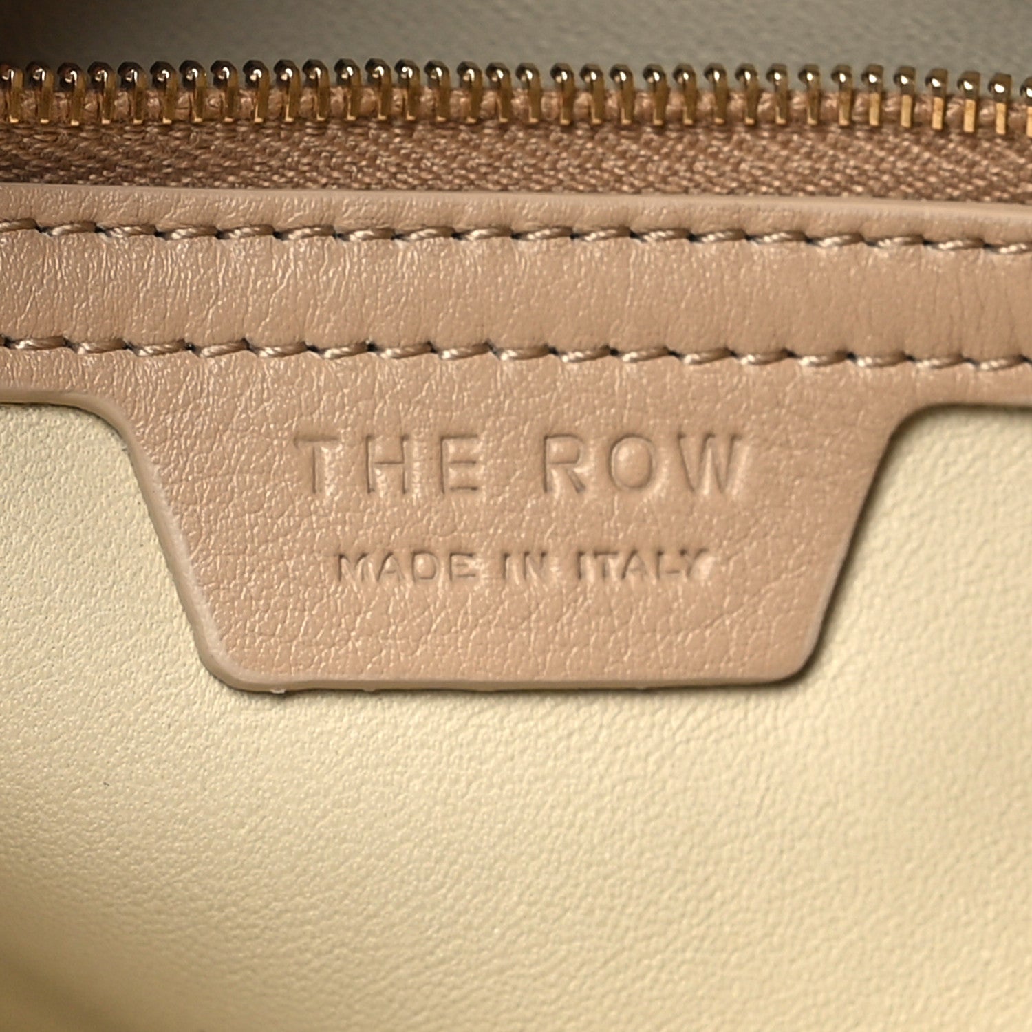 The Row Calfskin N/S Allie Bag Dune 6 of 10