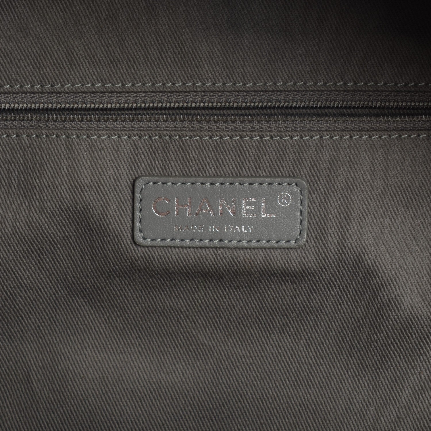 Chanel Graffiti Printed Canvas Small Backpack Grey 5 of 7