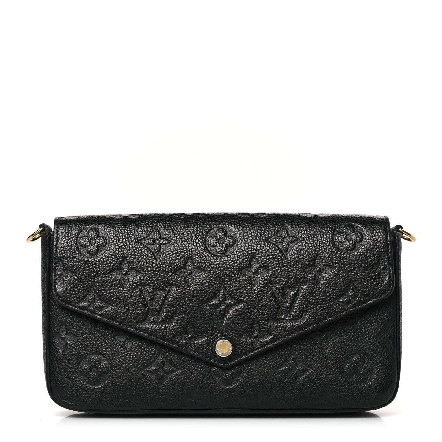 Empreinte Pochette Felicie Chain Wallet Black