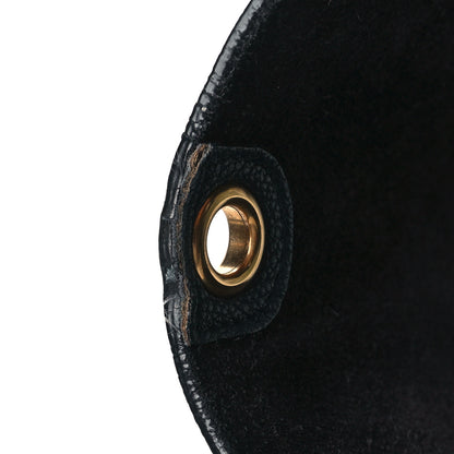 Celine Soft Grained Calfskin Sangle Bucket Bag Navy Blue 12 of 12