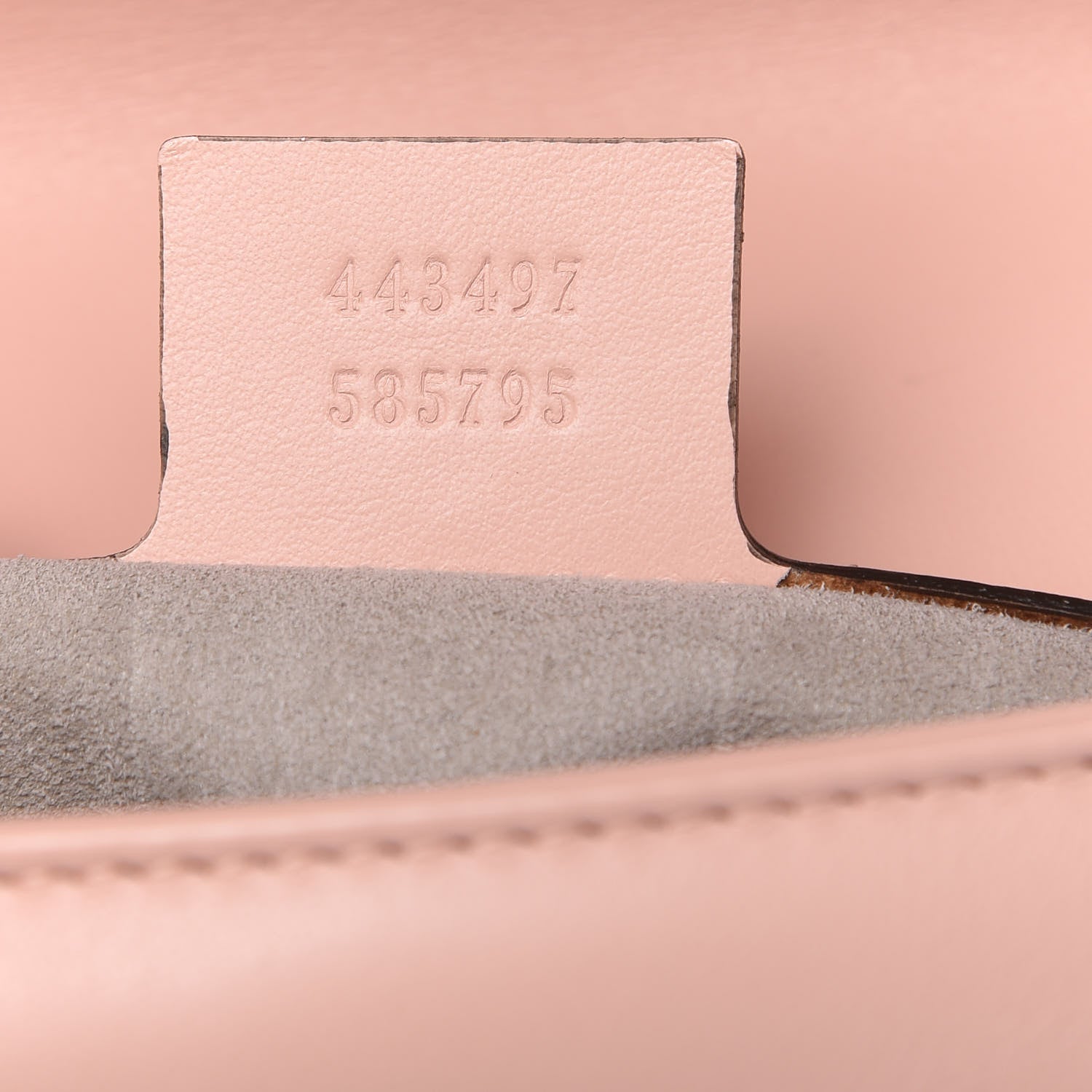 Gucci Calfskin Matelasse Small GG Marmont Shoulder Bag Perfect Pink 9 of 10
