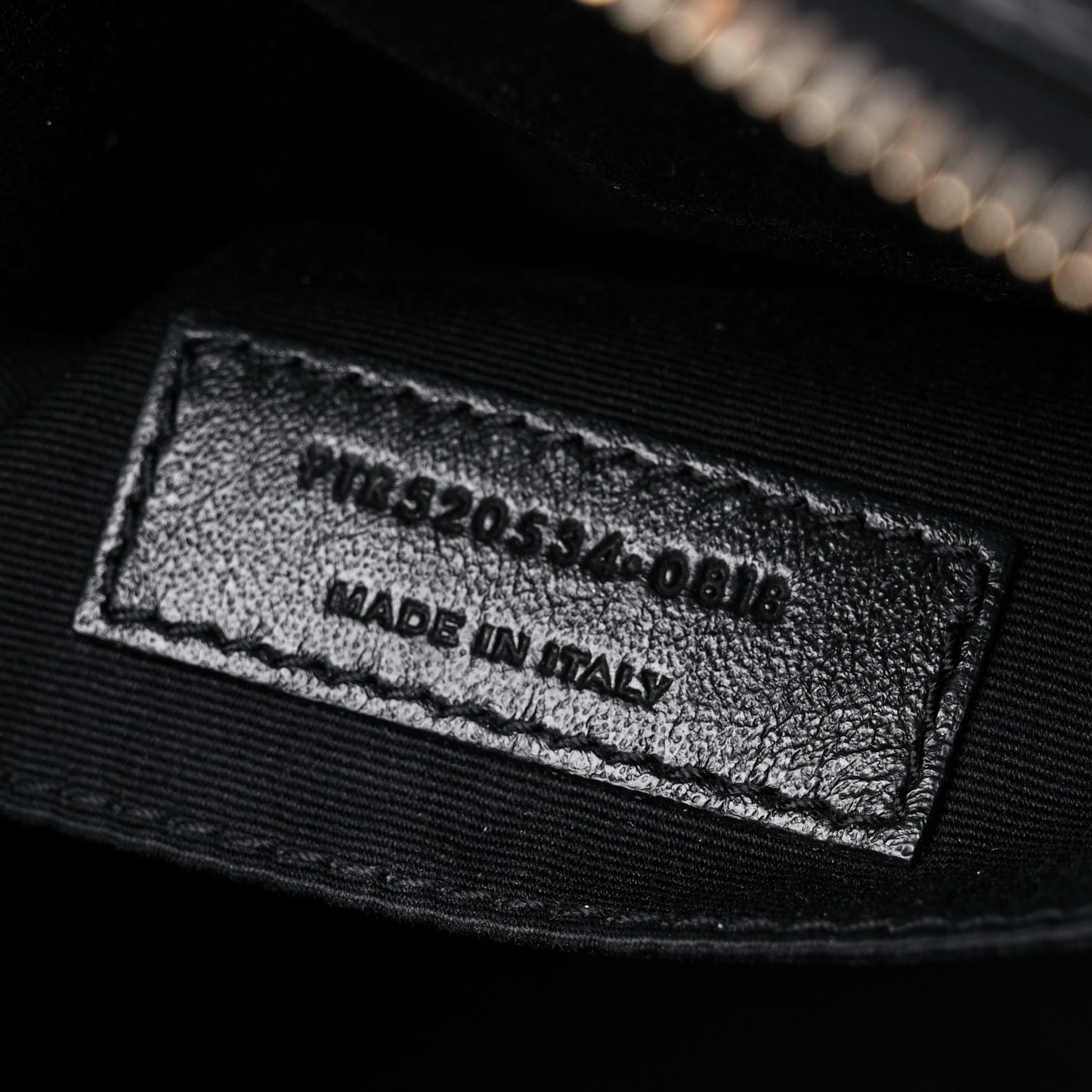 Calfskin Matelasse Monogram Lou Camera Bag Black