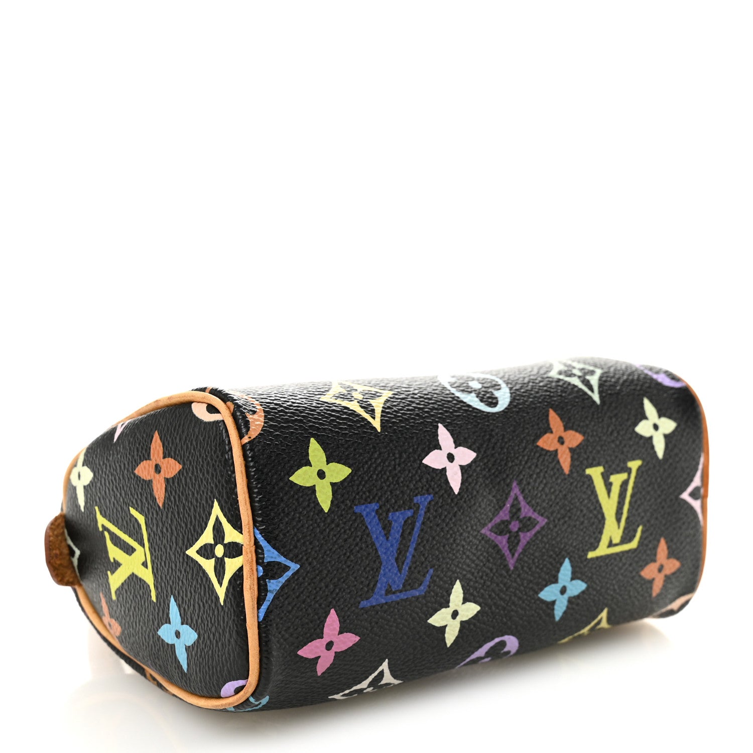 Louis Vuitton Monogram Multicolor Mini Sac HL Speedy Black 4 of 10