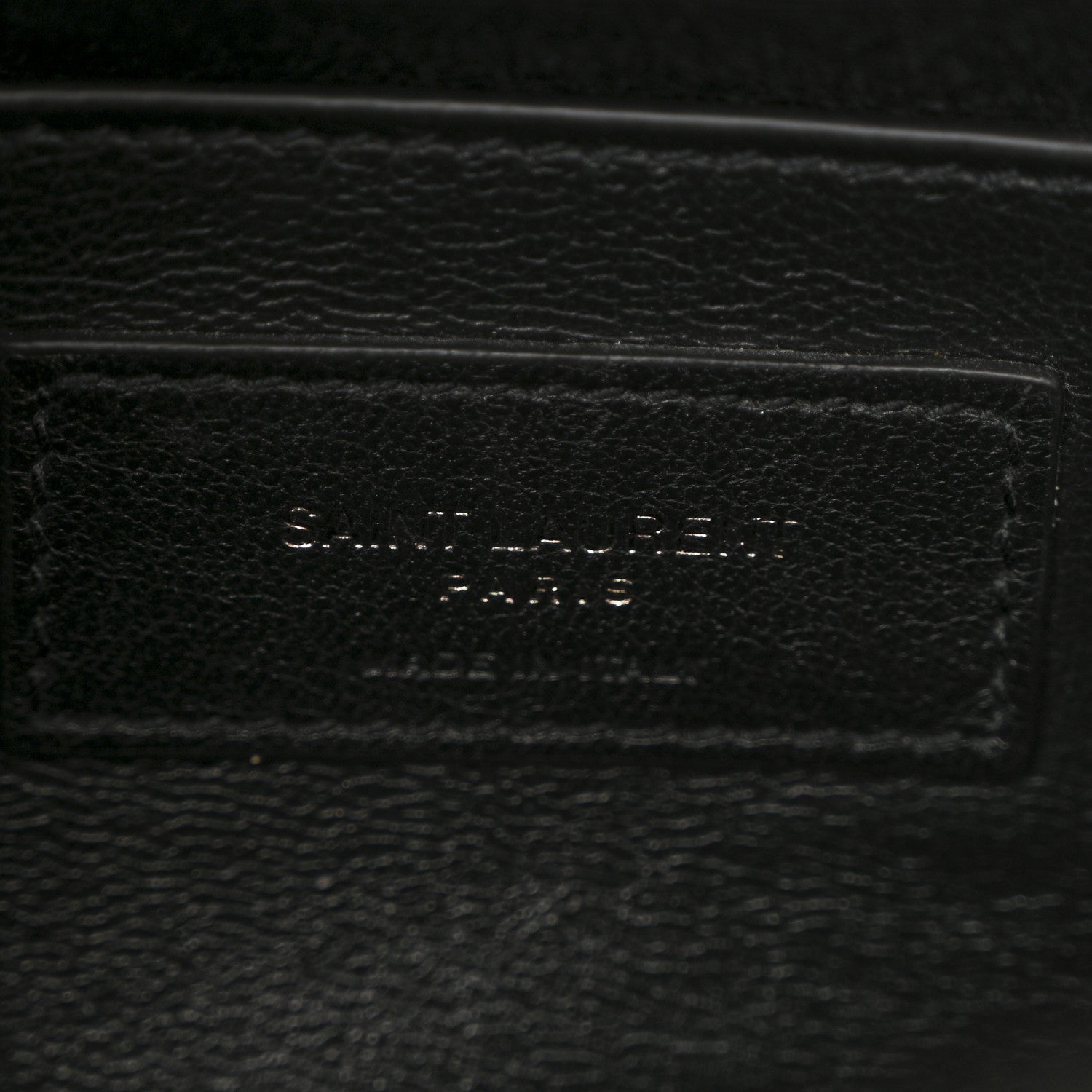 Saint Laurent Sheepskin Matelasse Chevron Monogram Monochrome Large College Satchel Black 6 of 15