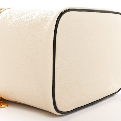 Louis Vuitton Empreinte Monogram Giant Wild At Heart Nice Mini Creme 8 of 9