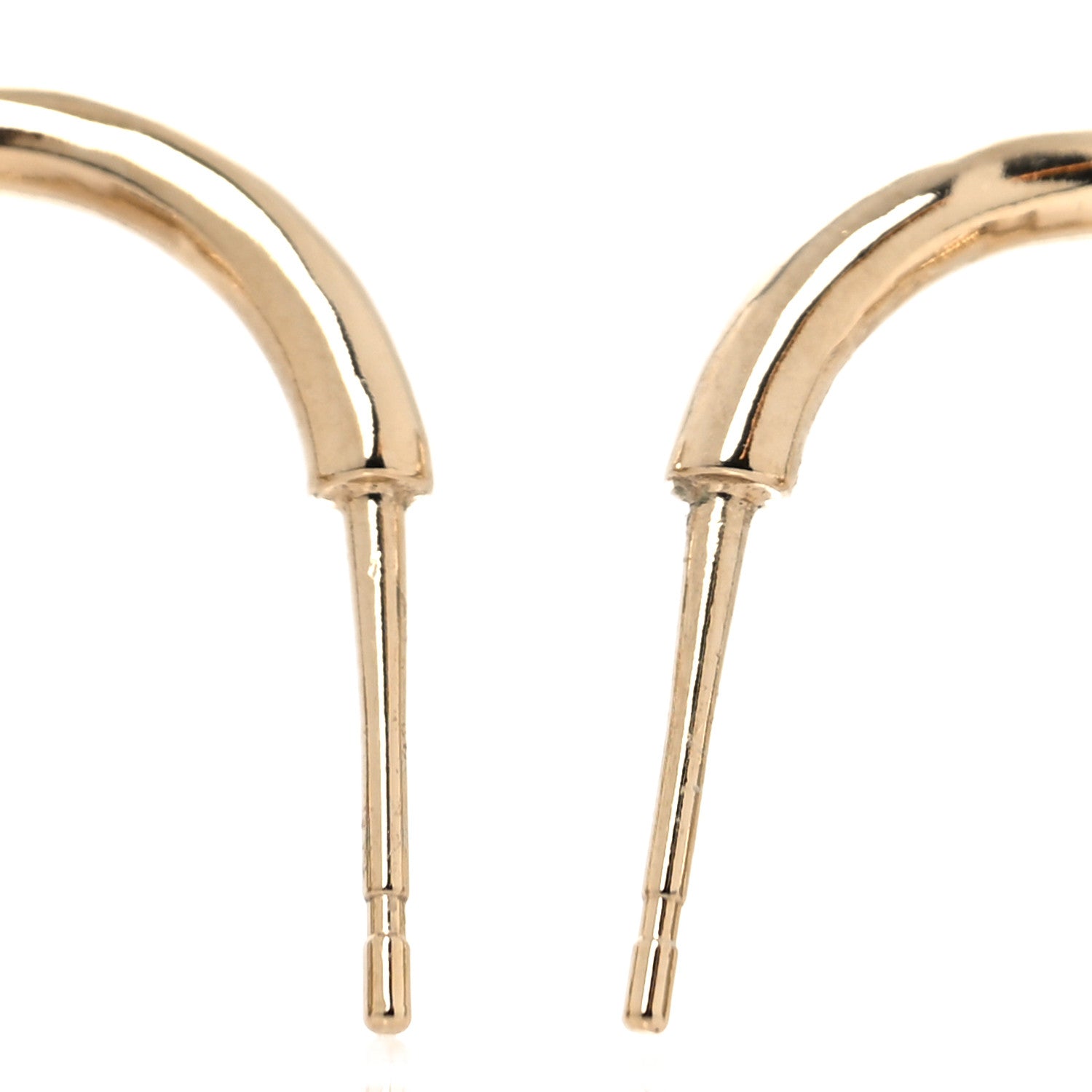 Chanel Metal CC Heart Turnlock Drop Earrings Gold 3 of 4