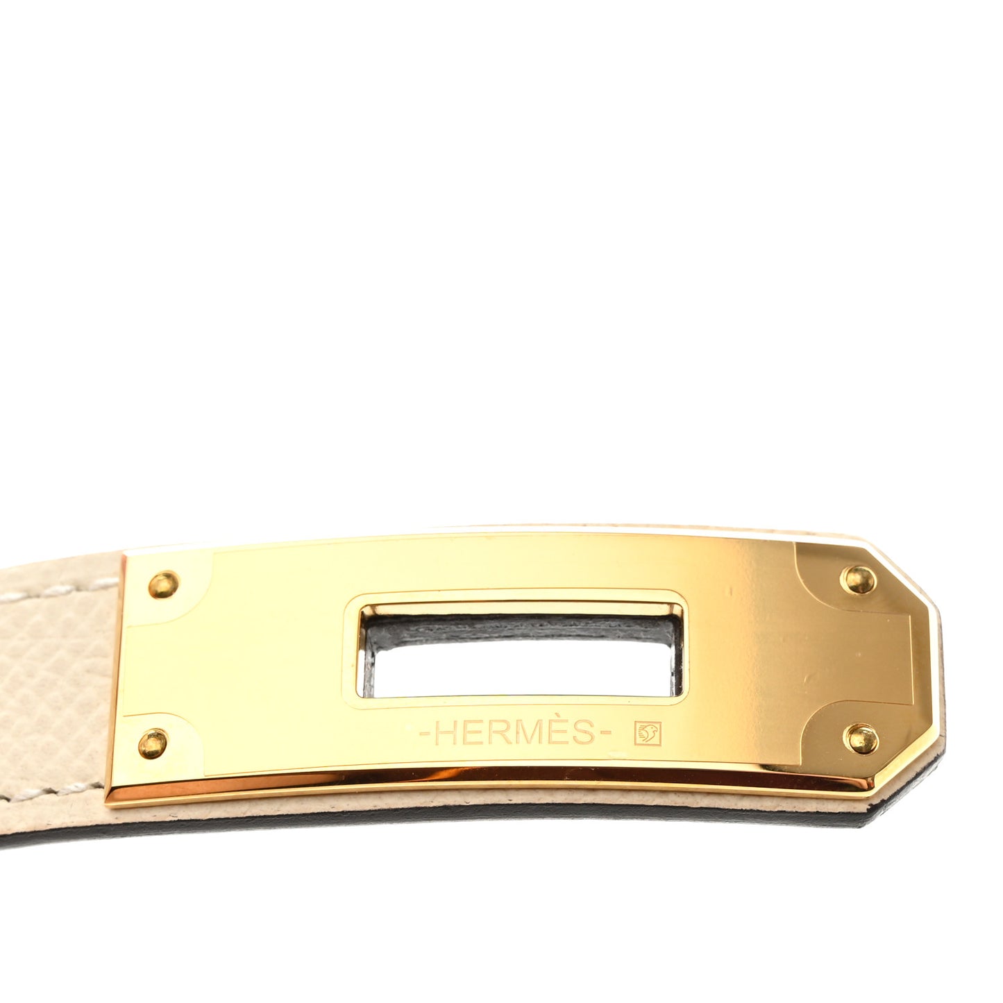 Epsom Kelly Pocket Belt Craie