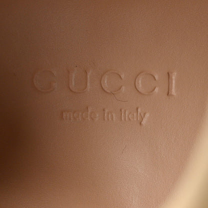Gucci Calfskin GG Supreme Monogram Nappa Quilted Lace Up Ankle Boots 36.5 Mystic White Beige 7 of 10