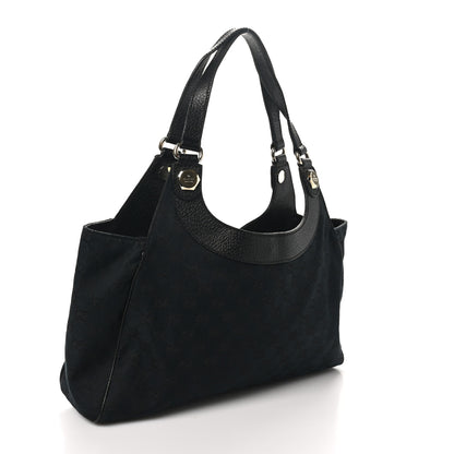 Gucci Monogram Medium Charmy Shoulder Bag Black 3 of 11