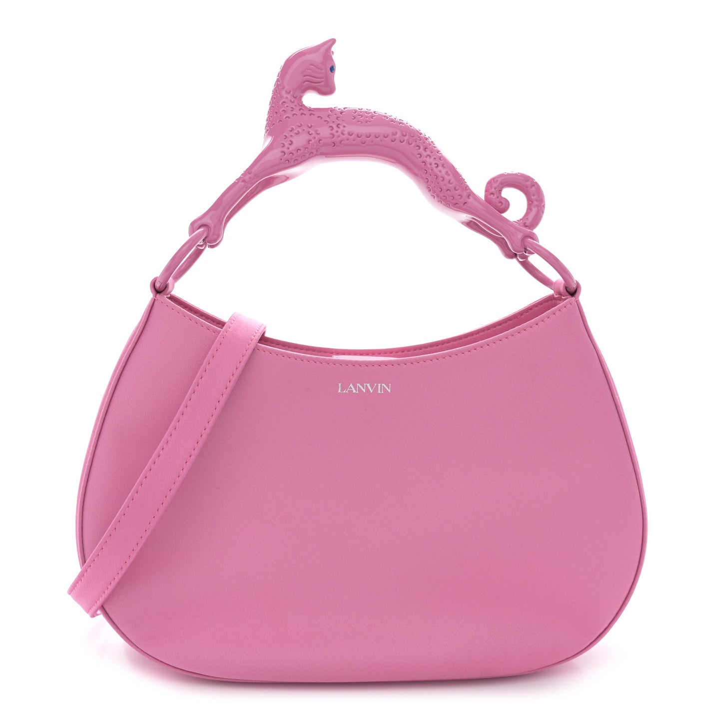 Satin Cat Hobo Pink