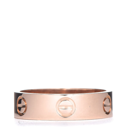 Cartier 18K Pink Gold 5.5mm LOVE Ring 58 8.25 3 of 5