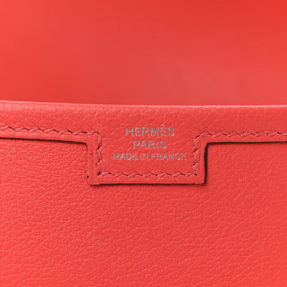 Hermes Evercolor Jige Elan 29 Clutch Rose Texas 6 of 8
