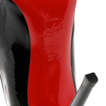 Christian Louboutin Patent Simple 85 Pumps 38.5 Black 6 of 8