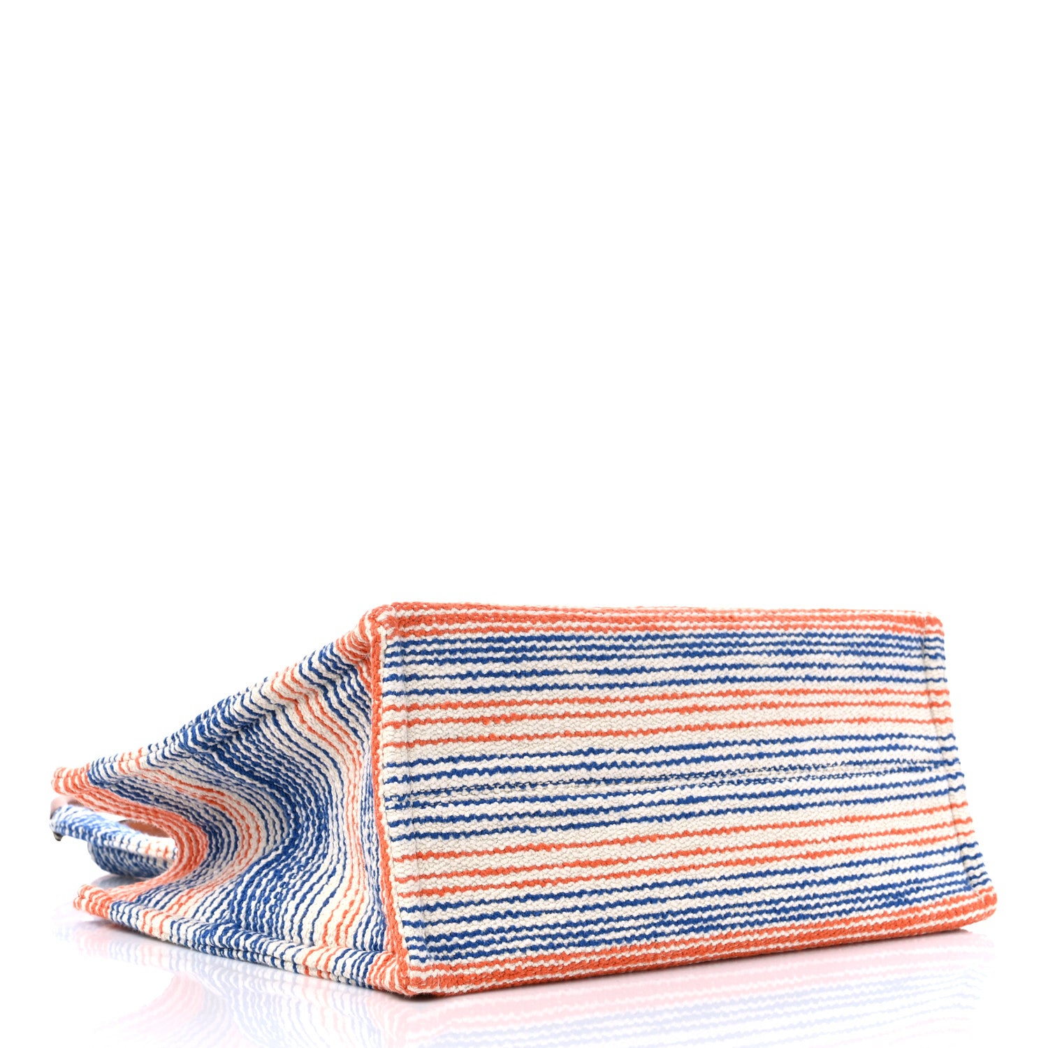 Celine Jacquard Striped Large Cabas Thais Multicolor 4 of 8
