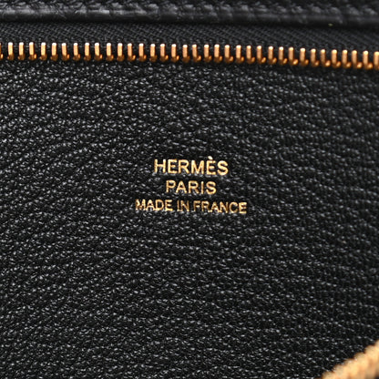 Hermes Togo Backpocket Pouch 30 Black 5 of 7