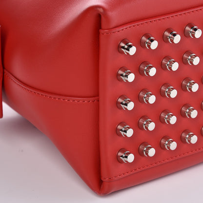 Alexander Wang Calfskin Large Rogue Satchel Red 7 of 8