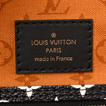 Louis Vuitton Monogram Giant Crafty Neverfull MM Creme Caramel 7 of 12