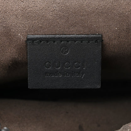 Gucci GG Supreme Monogram Belt Bag Black 6 of 11