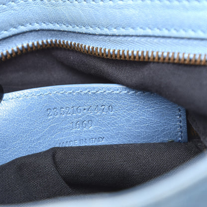 Balenciaga Agneau Classic Hardware Velo Bleu Indigo 6 of 19