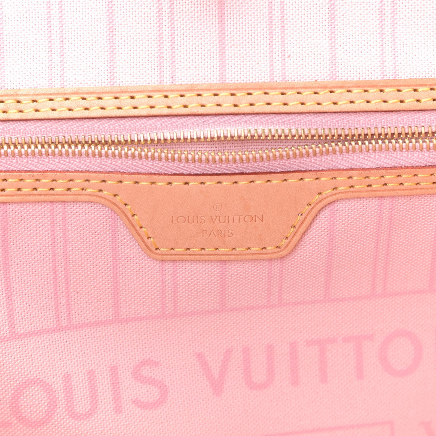 Damier Azur Neo Neverfull MM Rose Ballerine