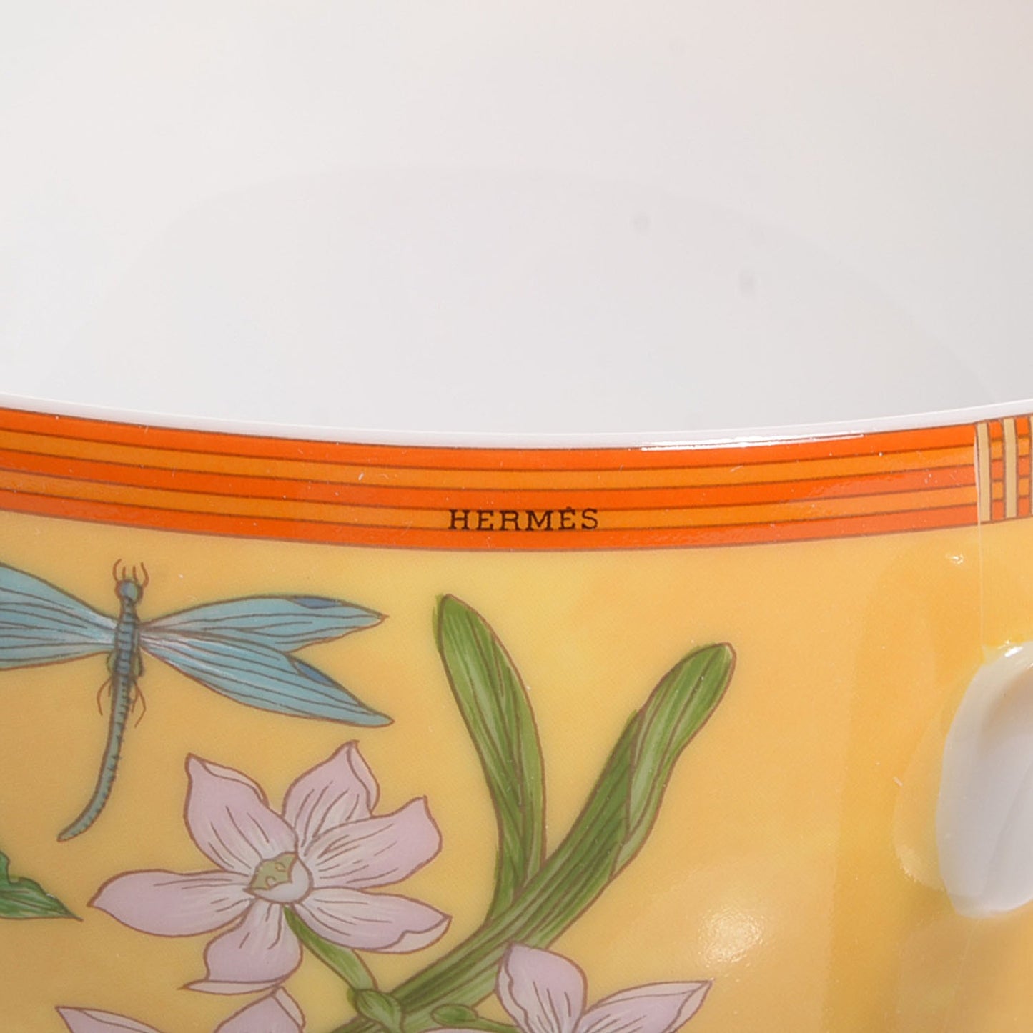 Porcelain La Siesta Breakfast Cup and Saucer Set of 2
