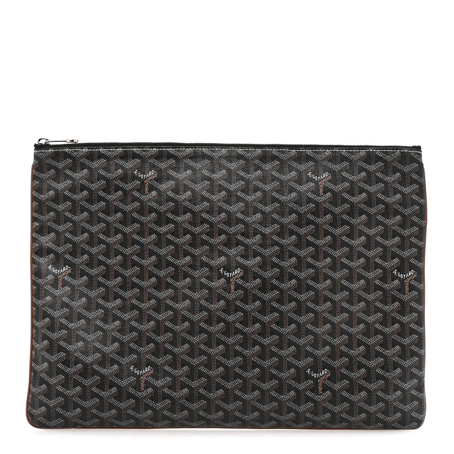 Goyardine Senat Pochette GM Black Gold