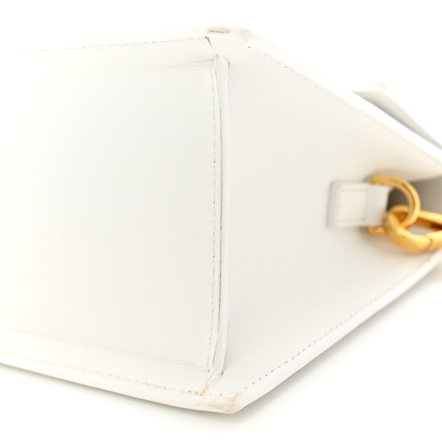 Smooth Calfskin Le Grand Chiquito White