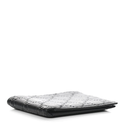 Gucci Guccissima Bi-Fold Wallet Black 4 of 12
