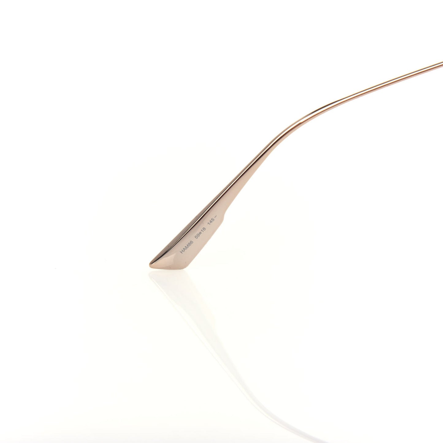 Metal Stellaire 1 Square Sunglasses Gold