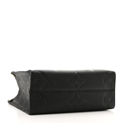 Louis Vuitton Empreinte Monogram Giant Onthego PM Black 4 of 11