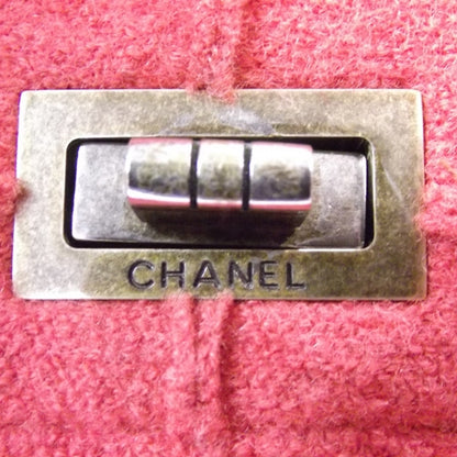 Chanel Wool Reissue Jumbo Flap Red 7 of 10