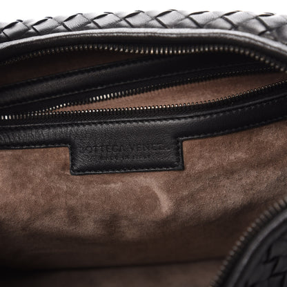 Bottega Veneta Nappa Intrecciato Veneta Large Fringed Hobo Black 8 of 9
