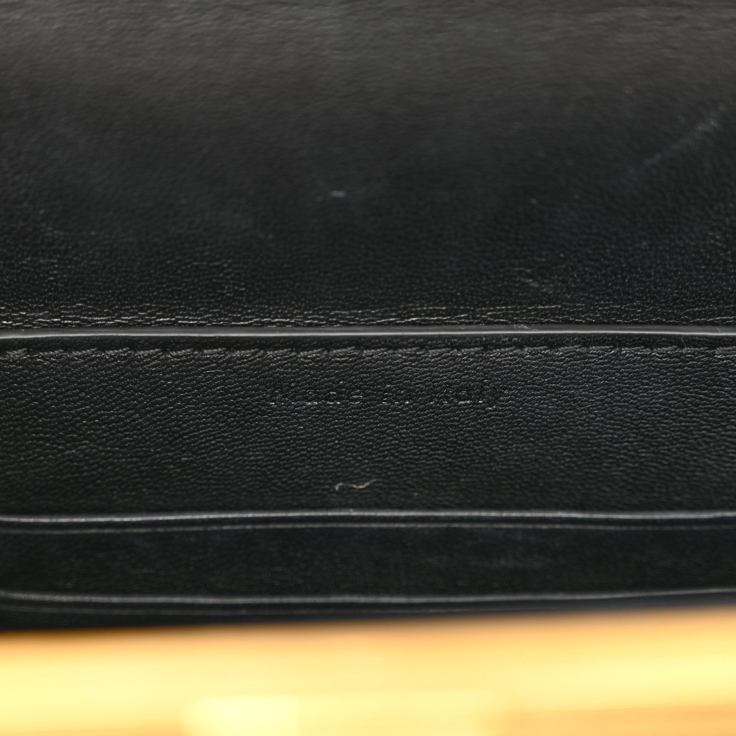 Celine Smooth Calfskin Mini Clasp Bag Black 6 of 12