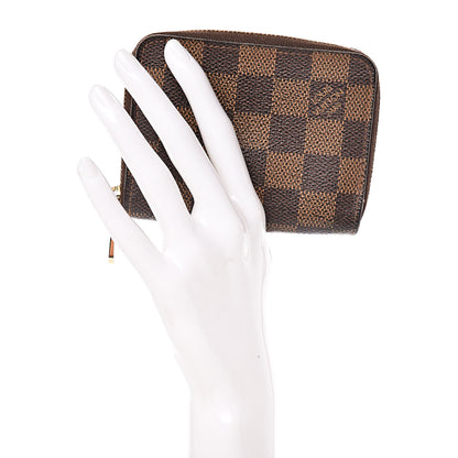 Louis Vuitton Damier Ebene Zippy Coin Purse 2 of 14