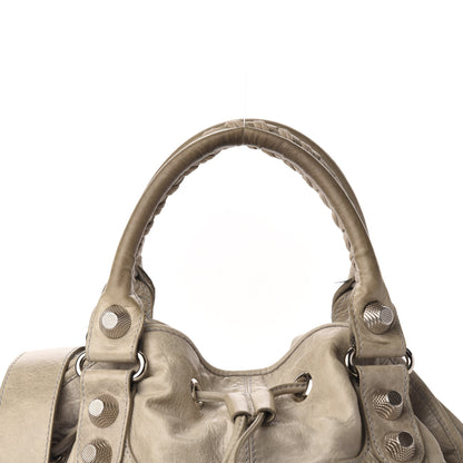 Balenciaga Agneau Giant 21 Silver Hardware Hardware Pompon Natural 17 of 18
