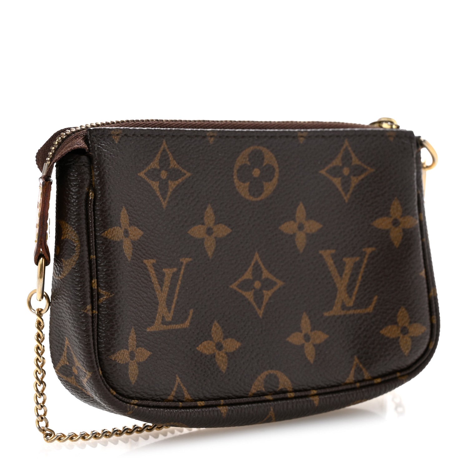 Louis Vuitton Monogram Mini Pochette Accessories 3 of 9