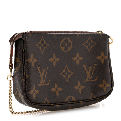Louis Vuitton Monogram Mini Pochette Accessories 3 of 9