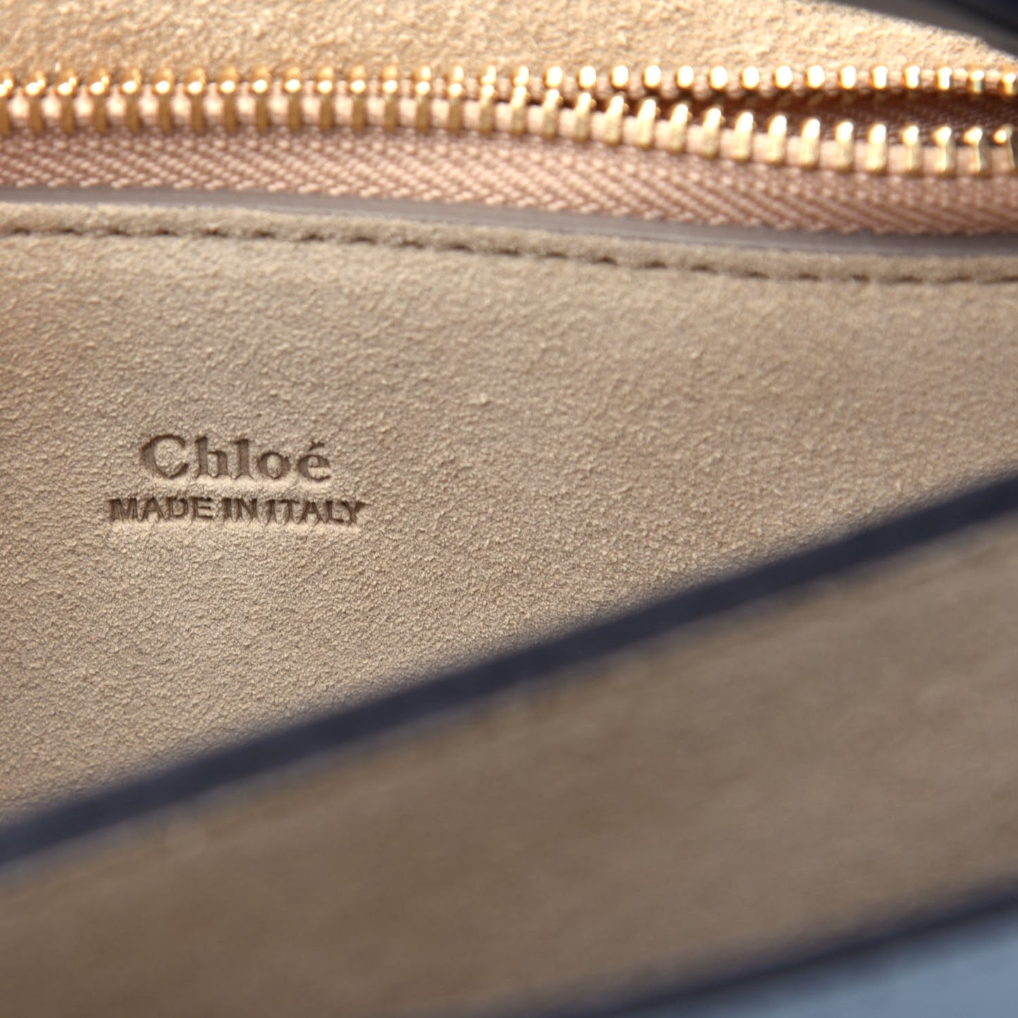 Suede Calfskin Medium Faye Shoulder Bag Cloudy Blue