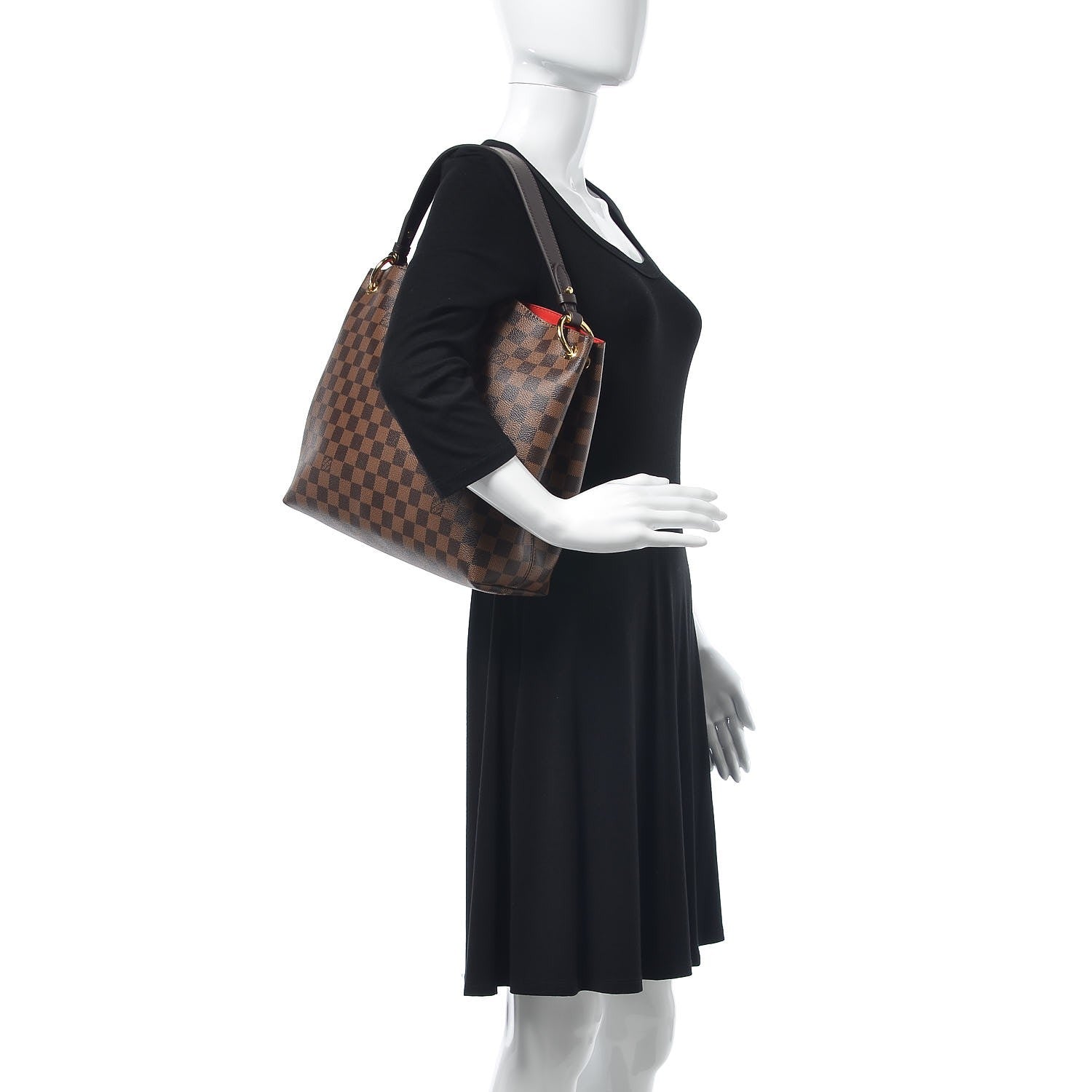 Louis Vuitton Damier Ebene Graceful PM 2 of 8