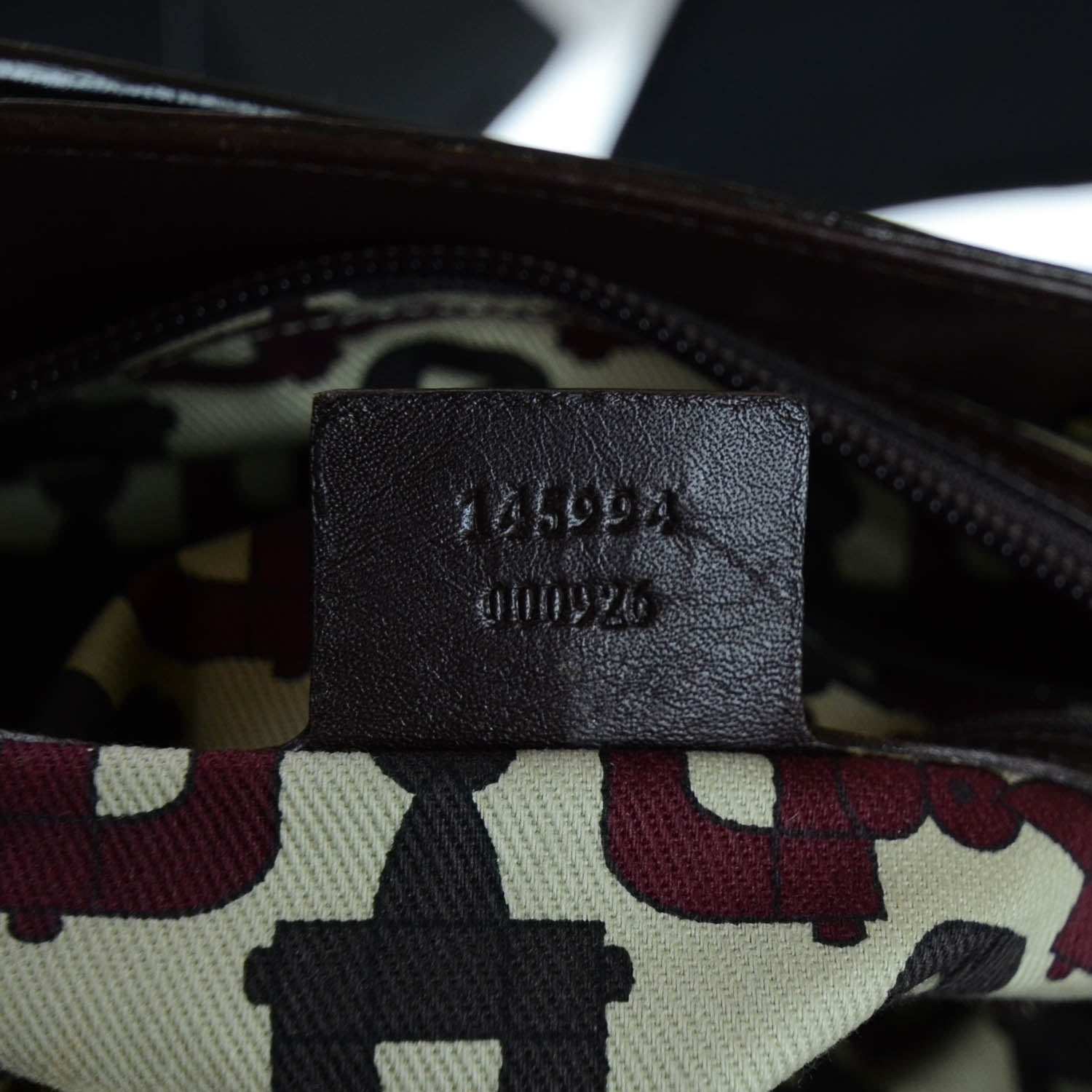 Gucci Guccissima Small Punch Tote Chocolate Brown 11 of 11