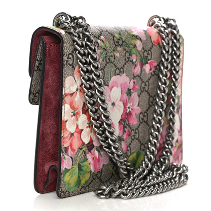 Gucci GG Supreme Monogram Blooms Mini Dionysus Shoulder Bag Beige Multicolor Dry Rose 3 of 15