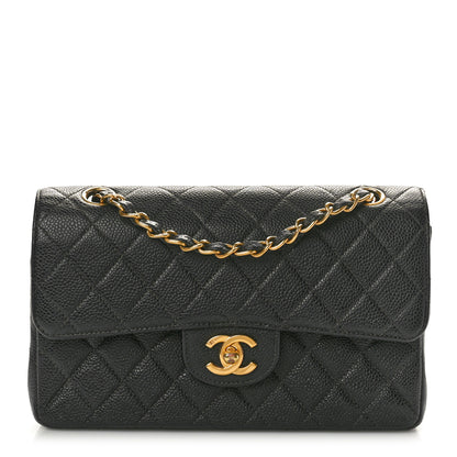 Chanel Caviar Quilted Small Double Flap Black 1 of 10