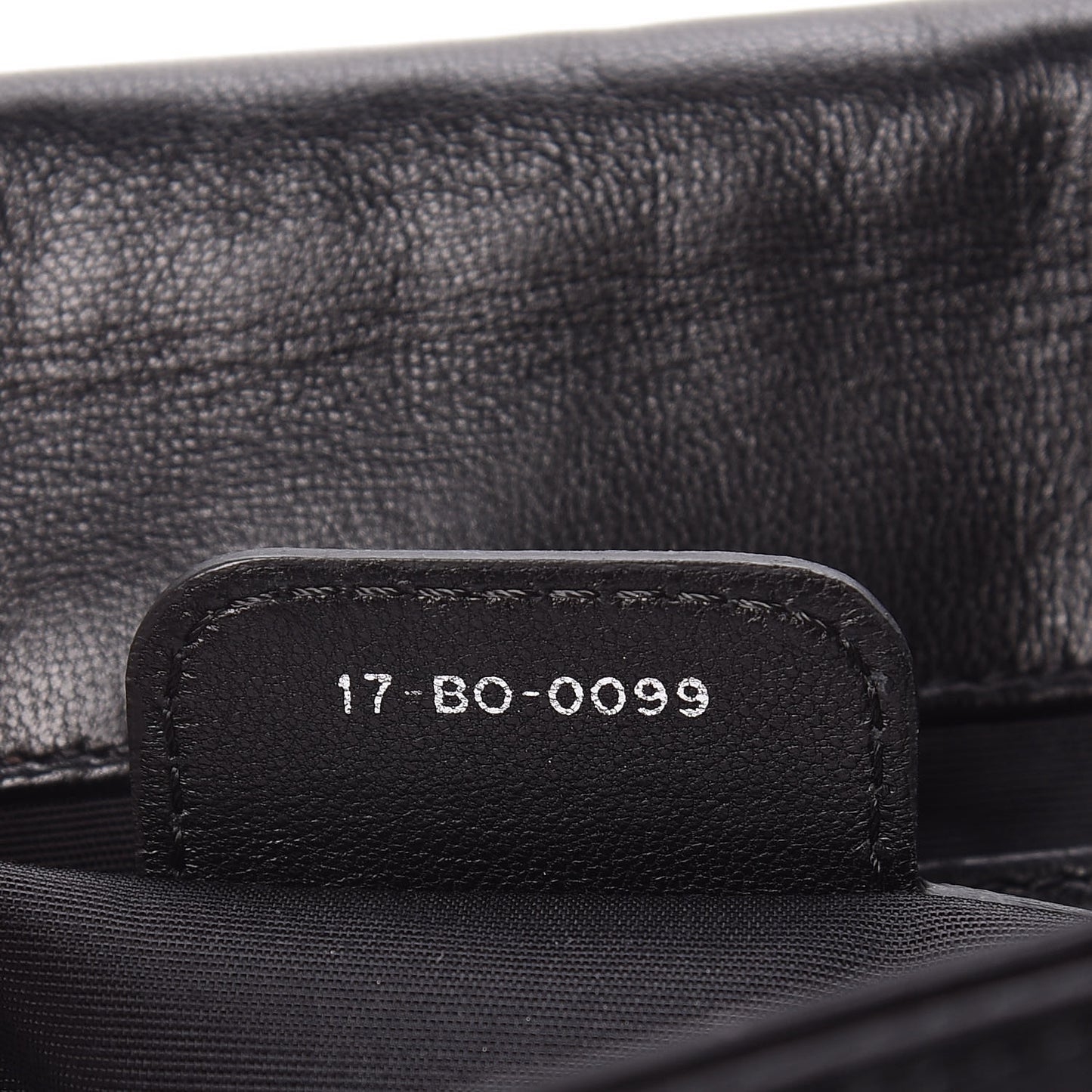 Lambskin Cannage New Lock Flap Black